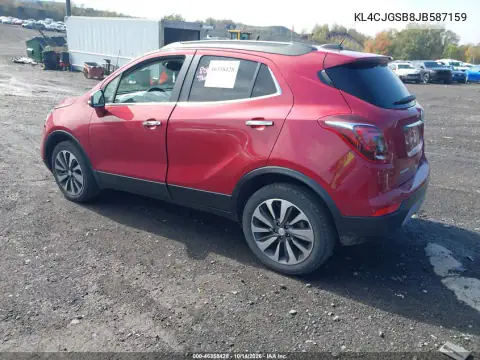 KL4CJGSB8JB587159 — 2018 Buick Encore, foto 4 de IAAI, Parte delantera