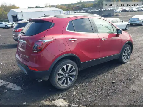 KL4CJGSB8JB587159 — 2018 Buick Encore, foto 5 de IAAI, Parte delantera
