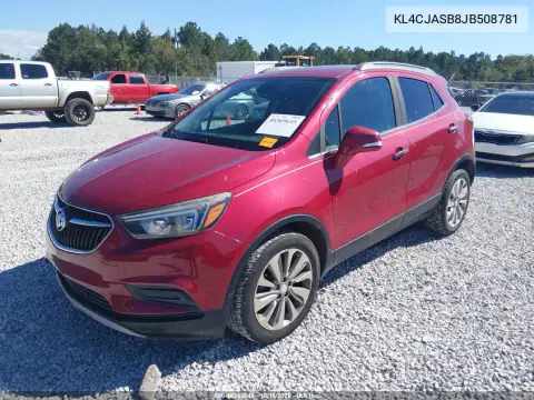 KL4CJASB8JB508781 — 2018 Buick Encore, фото 3 с аукциона IAAI, ПЕРЕДНЯЯ ЧАСТЬ
