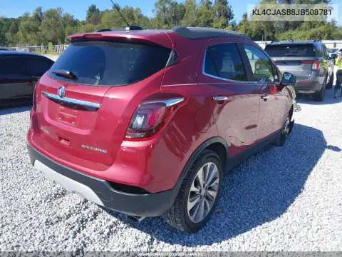 KL4CJASB8JB508781 — 2018 Buick Encore, фото 5 с аукциона IAAI, ПЕРЕДНЯЯ ЧАСТЬ