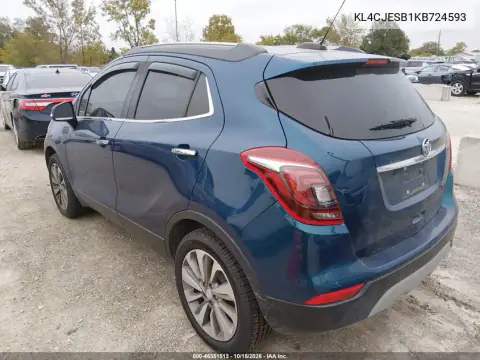 KL4CJESB1KB724593 — 2019 Buick Encore, фото 4 з IAAI 03.11.2026, Звичайний знос