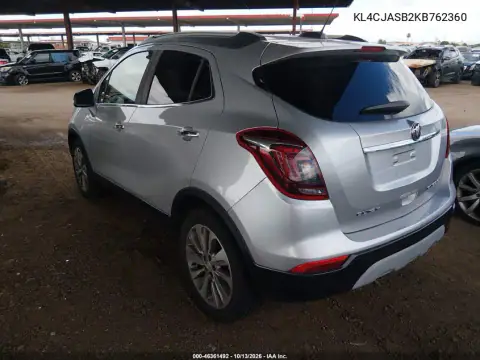 KL4CJASB2KB762360 — 2019 Buick Encore, фото 4 с аукциона IAAI, Естественный износ