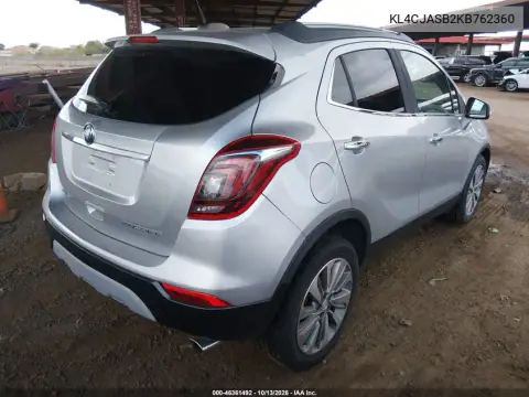 KL4CJASB2KB762360 — 2019 Buick Encore, фото 5 с аукциона IAAI, Естественный износ