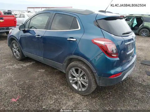KL4CJASB4LB062504 — 2020 Buick Encore, ფოტო 4, IAAI, წინა ნაწილი