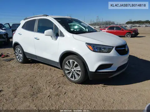 KL4CJASB7LB014818 — 2020 Buick Encore, ЗАДНЯЯ ЧАСТЬ, фото до ремонта