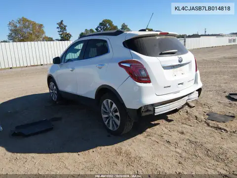 KL4CJASB7LB014818 — 2020 Buick Encore, photo 22 from IAAI, Rear end