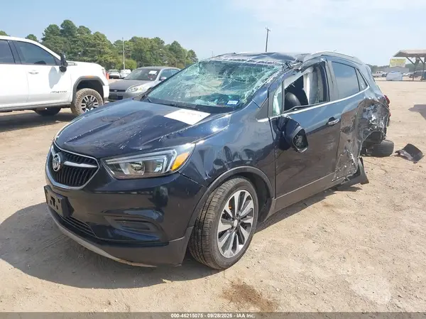 KL4CJASB9MB318377 — 2021 Buick Encore, photo 2 from IAAI, Left rear