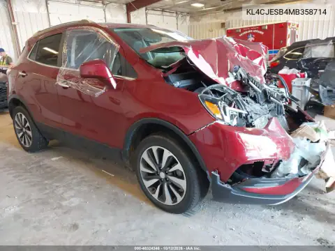 KL4CJESB4MB358714 — 2021 Buick Encore, Przód, zdjęć przed naprawą