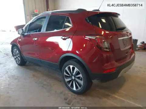 KL4CJESB4MB358714 — 2021 Buick Encore, photo 3 from IAAI, Front end