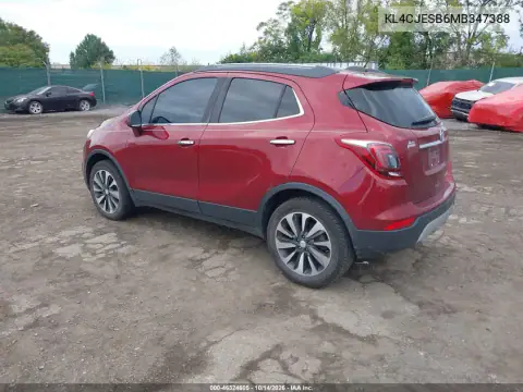 KL4CJESB6MB347388 — 2021 Buick Encore, photo 4 from IAAI, Front end