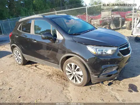 KL4CJASB0MB329123 — 2021 Buick Encore, Parte delantera, fotos antes de reparar