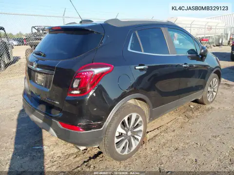 KL4CJASB0MB329123 — 2021 Buick Encore, foto 5 de IAAI, Parte delantera