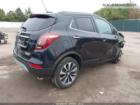 KL4CJESB5MB352274 — 2021 Buick Encore, photo 5 from IAAI, Right front