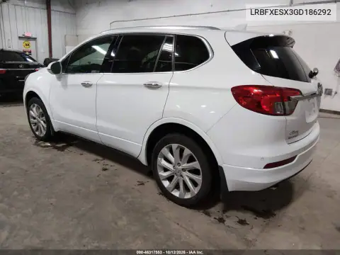 LRBFXESX3GD186292 — 2016 Buick Envision, ფოტო 4, IAAI, მარჯვენა მხარე
