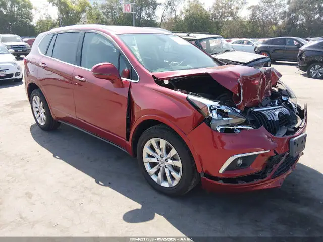 LRBFXBSA2HD100613 — 2017 Buick Envision, წინა ნაწილი (Front End), ფოტოები შეკეთებამდე