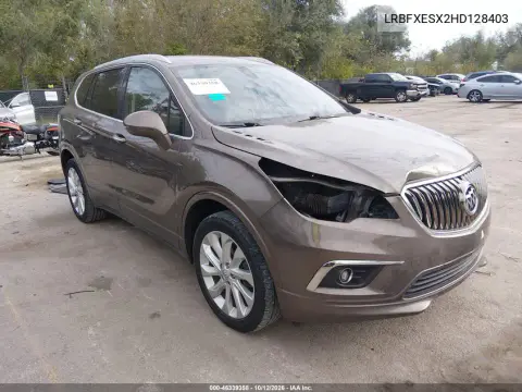 2017 Buick Envision Premium I VIN LRBFXESX2HD128403 фото 2