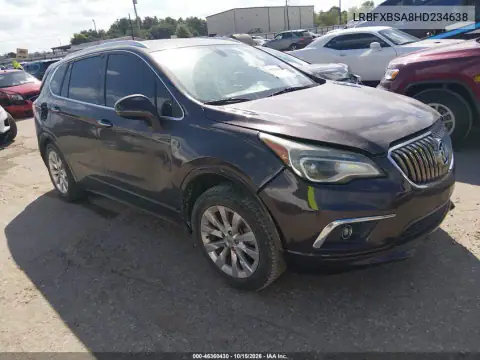 LRBFXBSA8HD234638 — 2017 Buick Envision, Задня частина зліва, фото до ремонту