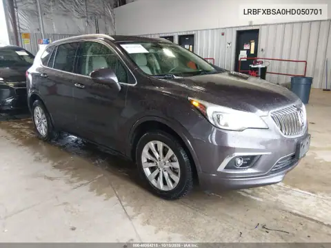 LRBFXBSA0HD050701 — 2017 Buick Envision, Trasera izquierda, fotos antes de reparar