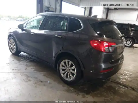 LRBFXBSA0HD050701 — 2017 Buick Envision, ფოტო 4, IAAI, უკანა მარცხენა ნაწილი