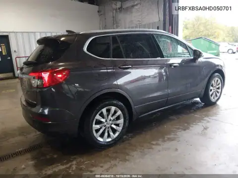 LRBFXBSA0HD050701 — 2017 Buick Envision, ფოტო 5, IAAI, უკანა მარცხენა ნაწილი