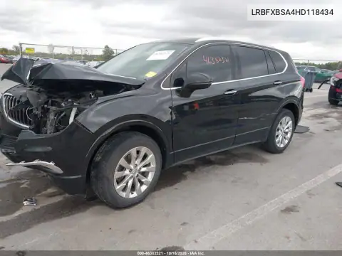 LRBFXBSA4HD118434 — 2017 Buick Envision, foto 2 de IAAI, Parte delantera