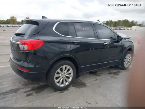 LRBFXBSA4HD118434 — 2017 Buick Envision, foto 4 de IAAI, Parte delantera