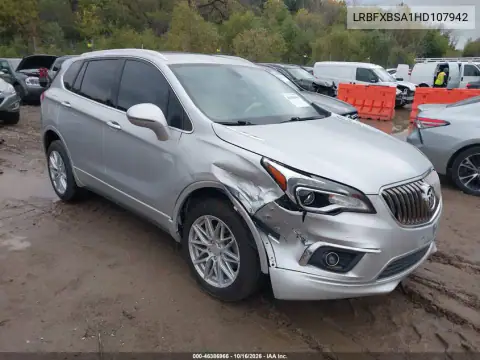 LRBFXBSA1HD107942 — 2017 Buick Envision, Right front, before-repair photos