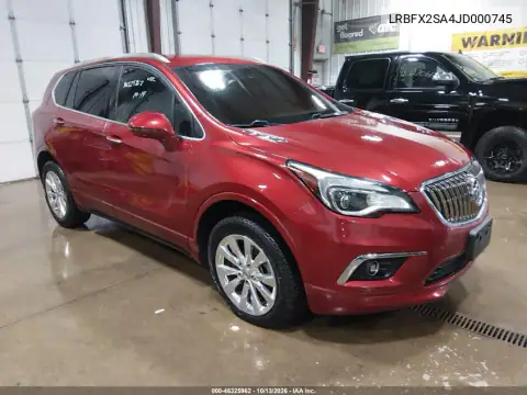 LRBFX2SA4JD000745 — 2018 Buick Envision, Пожар салона, фото до ремонта