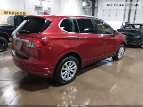 2018 Buick Envision Essence VIN LRBFX2SA4JD000745 фото 4