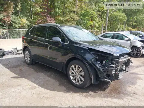 LRBFXCSA1LD150272 — 2020 Buick Envision, Parte delantera, fotos antes de reparar