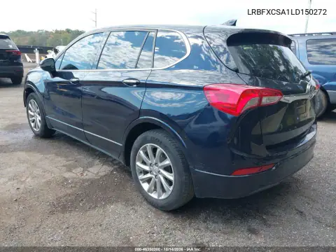 LRBFXCSA1LD150272 — 2020 Buick Envision, ფოტო 4, IAAI, წინა ნაწილი