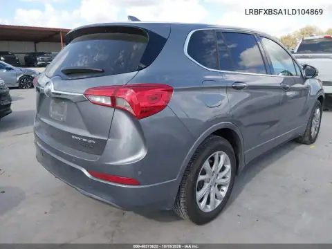 LRBFXBSA1LD104869 — 2020 Buick Envision, фото 5 з IAAI, Передня частина