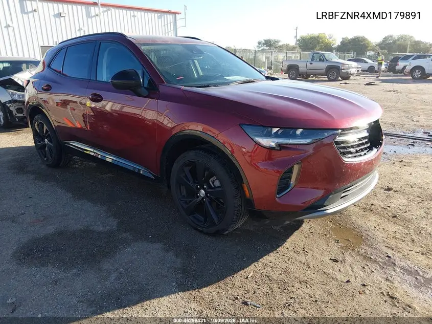2021 Buick Envision Fwd Essence VIN LRBFZNR4XMD179891 фото 2