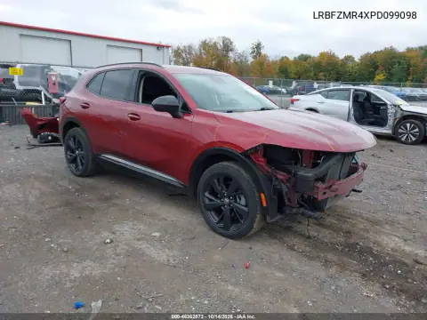 LRBFZMR4XPD099098 — 2023 Buick Envision, Front end, before-repair photos
