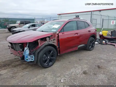 LRBFZMR4XPD099098 — 2023 Buick Envision, ფოტო 3, IAAI, წინა ნაწილი