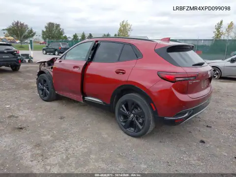 LRBFZMR4XPD099098 — 2023 Buick Envision, ფოტო 4, IAAI, წინა ნაწილი