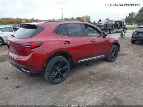 LRBFZMR4XPD099098 — 2023 Buick Envision, ფოტო 5, IAAI, წინა ნაწილი