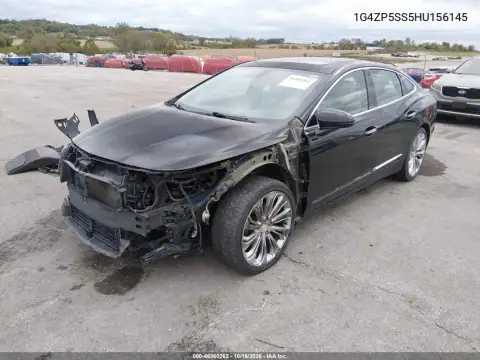 1G4ZP5SS5HU156145 — 2017 Buick LaCrosse, Передня частина, фото до ремонту