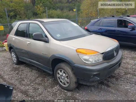 3G5DA03E03S575970 — 2003 Buick Rendezvous, Естественный износ, фото до ремонта