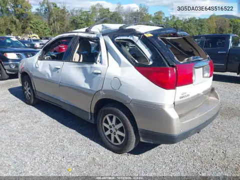 3G5DA03E64S516522 — 2004 Buick Rendezvous, photo 3 from IAAI, Biohazard / chemical