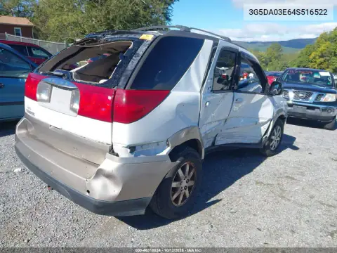 3G5DA03E64S516522 — 2004 Buick Rendezvous, photo 4 from IAAI, Biohazard / chemical