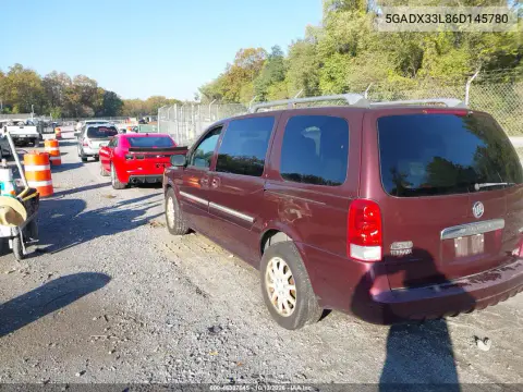 2006 Buick Terraza Cxl VIN 5GADX33L86D145780 фото 3