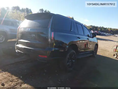 1GYS4EKL9MR197912 — 2021 Cadillac Escalade, photo 5 from IAAI, Front end