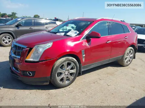 2012 Cadillac Srx Performance Collection VIN 3GYFNBE38CS563086 фото 2