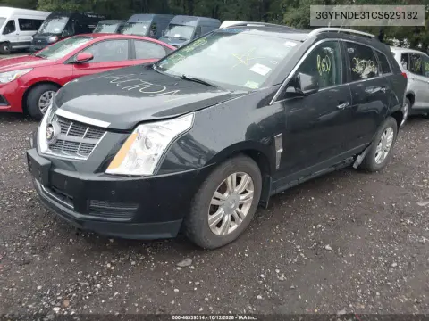 2012 Cadillac Srx Luxury Collection VIN 3GYFNDE31CS629182 фото 2