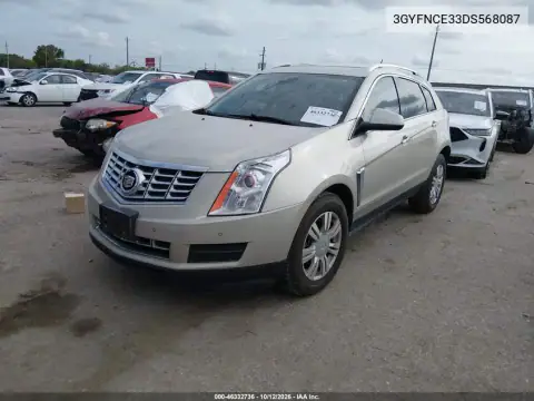 3GYFNCE33DS568087 — 2013 Cadillac SRX, фото 3 с аукциона IAAI, ЗАДНЯЯ ЧАСТЬ