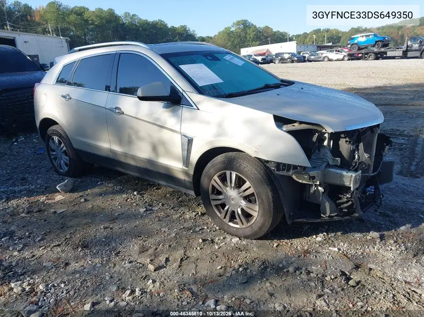 3GYFNCE33DS649350 Cadillac SRX 2013 — повреждение Передняя часть, фото до ремонта