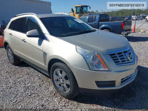 3GYFNBE35FS518319 — 2015 Cadillac SRX, Задняя часть, фото до ремонта