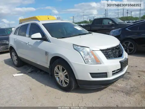 3GYFNBE30FS568352 — 2015 Cadillac SRX, ПЕРЕДНЯЯ ЧАСТЬ, фото до ремонта