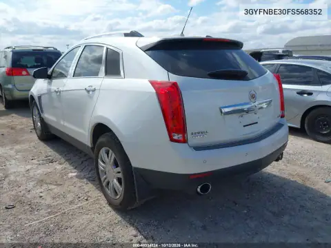 3GYFNBE30FS568352 — 2015 Cadillac SRX, foto 4 de IAAI, Parte delantera